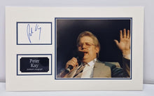  Peter Kay Signed Photo Mount Display Brian Potter Phoenix Nights AFTAL COA