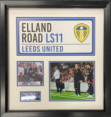  Marcelo Bielsa Signed & Framed 10X8 Photo Mount Leeds United F.C. AFTAL COA