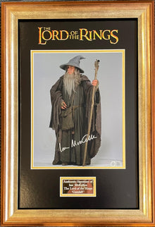  Ian McKellen Signed & Framed 11X14 Photo Lord of the Rings SWAU S25256 COA