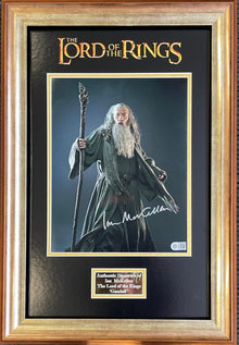  Ian McKellen Signed & Framed 11X14 Photo Lord of the Rings SWAU S25255 COA