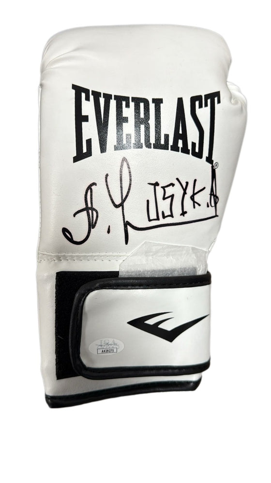 Oleksandr Usyk Signed Everlast Boxing Glove Genuine Signature AK29275 JSA COA