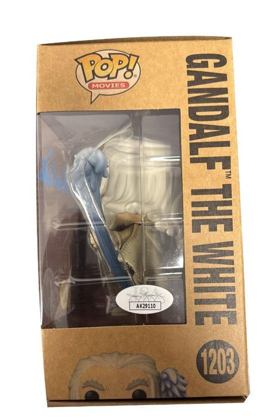 Ian McKellen Gandalf Signed Lord of the Rings Funko POP 1203 AK29110 JSA COA