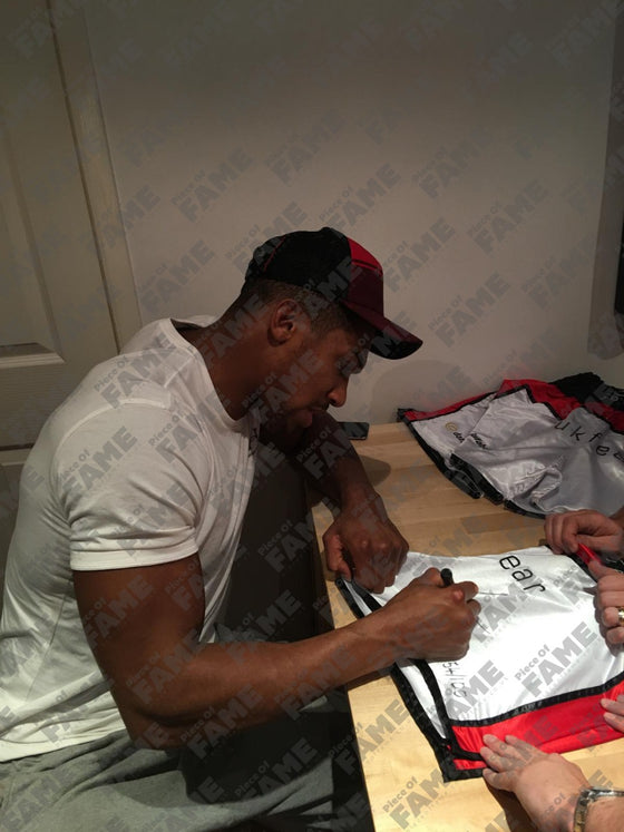 Anthony Joshua Signed Trunks – Limited Edition 40/100 – Rookie Era – AFTAL COA