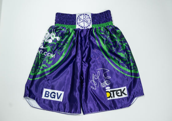 Oleksandr Usyk Signed Boxing Trunks Undisputed Champion TPA AK28194 JSA COA