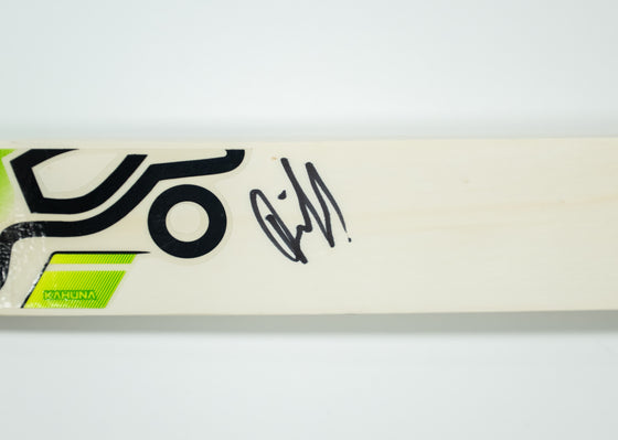 Vaibhav Suryavanshi Signed Mini Cricket Bat Autograph India AFTAL COA