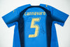 Fabio Cannavaro Signed Italy Shirt Autograph 2006 World Cup Winner AFTAL COA