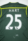 Joe Hart Signed Manchester City 2011/12 Shirt Autograph Aguero Goal AFTAL COA