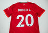 Diogo Jota Signed Liverpool Shirt Autograph AFTAL COA – LFC Portugal Forward