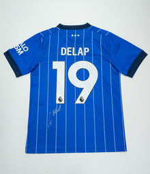  Liam Delap Signed Ipswich Town Shirt Autograph AFTAL COA – Rare Collectible