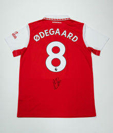  Martin Odegaard Signed Arsenal Shirt Autograph AFTAL COA – Club Captain Norway