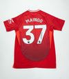 Kobbie Mainoo Signed Manchester United Shirt Autograph AFTAL COA – Rising Star