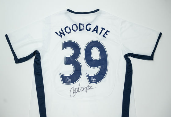 Jonathan Woodgate Signed Tottenham Hotspur Shirt Autograph AFTAL COA – Spurs