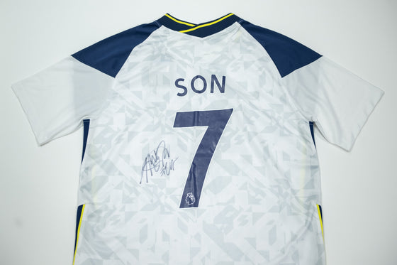 Son Heung-min Signed Tottenham Hotspur Shirt Autograph AFTAL COA – Spurs Captain