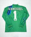 Manchester United Goalkeeper Legend Peter Schmeichel Signed Jersey AFTAL COA