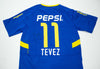 Carlos Tevez Signed Boca Juniors 2003/2004 Home Shirt – Iconic No.11 – AFTAL COA