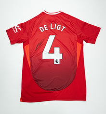  Matthijs de Ligt Signed Manchester United Shirt – AFTAL COA – Collector’s Item