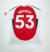 Ethan Nwaneri Signed Arsenal Home Shirt – Rising Star – AFTAL COA