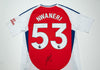 Ethan Nwaneri Signed Arsenal Home Shirt – Rising Star – AFTAL COA