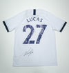Lucas Moura Signed Tottenham Hotspur Shirt – Number 27 – AFTAL COA