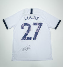  Lucas Moura Signed Tottenham Hotspur Shirt – Number 27 – AFTAL COA
