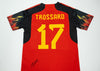 Leandro Trossard Signed Belgium Shirt Genuine Hand Signed AFTAL COA