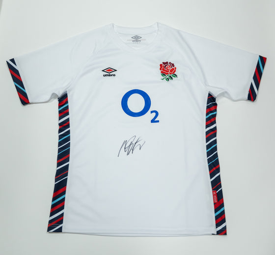 Marcus Smith Signed England Rugby Shirt – Authentic Hand Signed Memorabilia COA