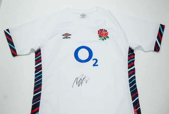 Marcus Smith Signed England Rugby Shirt – Authentic Hand Signed Memorabilia COA