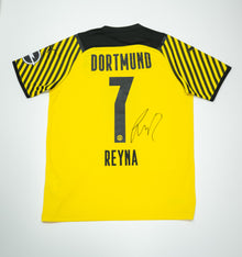  Giovanni Reyna Signed Borussia Dortmund Shirt Genuine Signed Memorabilia COA