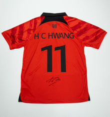  Hwang Hee-Chan Signed Shirt South Korea Authentic Football Memorabilia Gift COA