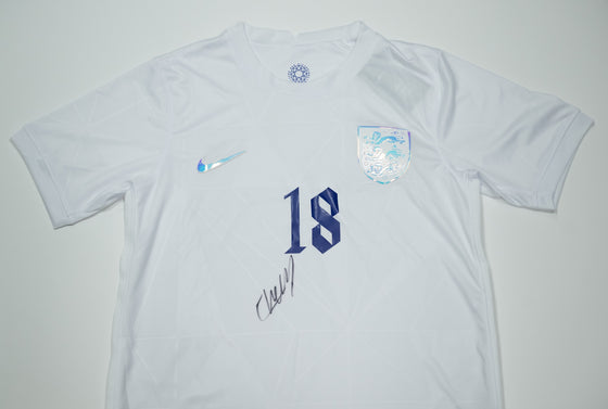 Chloe Kelly Hand Signed England Shirt | Authentic Women’s Football Autograph COA