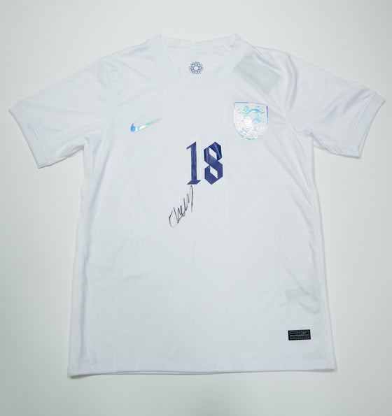 Chloe Kelly Hand Signed England Shirt | Authentic Women’s Football Autograph COA