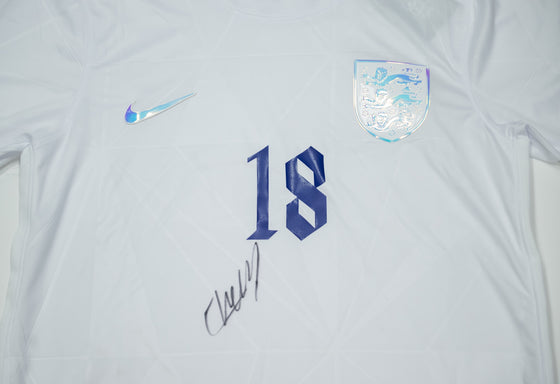 Chloe Kelly Hand Signed England Shirt | Authentic Women’s Football Autograph COA