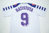Gabriel Batistuta Hand Signed Fiorentina Shirt | JSA COA Authentic Autograph