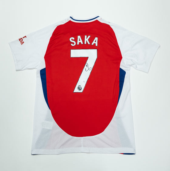 Bukayo Saka Signed Arsenal Shirt | JSA Authenticated Football Memorabilia COA