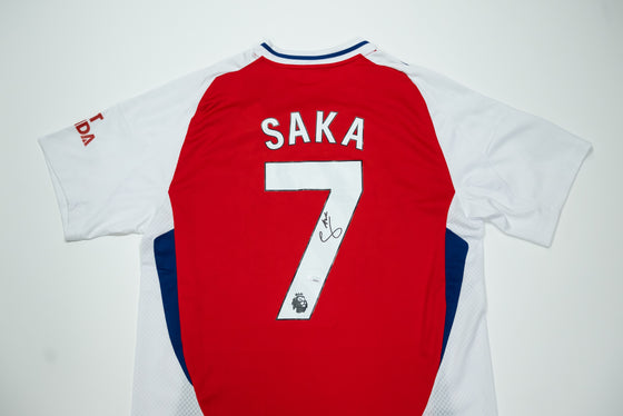 Bukayo Saka Signed Arsenal Shirt | JSA Authenticated Football Memorabilia COA