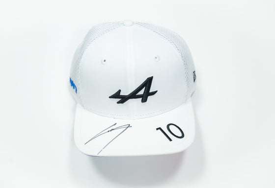 Pierre Gasly Signed Alpine Formula 1 Cap | Genuine Autograph | COA Included