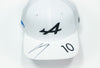 Pierre Gasly Signed Alpine Formula 1 Cap | Genuine Autograph | COA Included