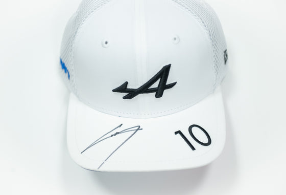 Pierre Gasly Signed Alpine Formula 1 Cap | Genuine Autograph | COA Included