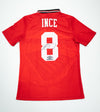 Paul Ince Signed Man Utd 8 Shirt | Authentic In Person Autograph | COA