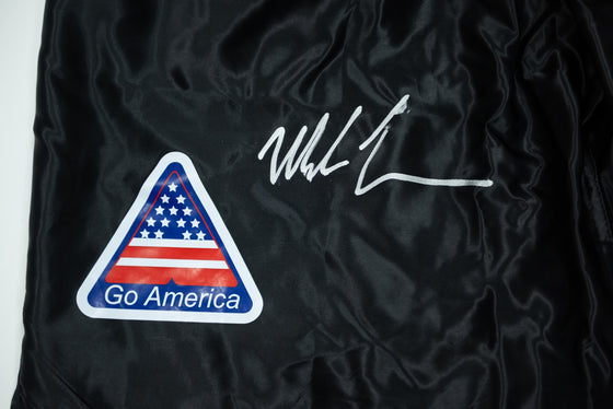 Mike Tyson Signed Black Trunks | Go America | Private Signing 2025 | COA
