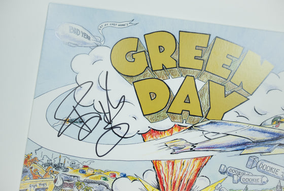 Green Day Billie Joe Armstrong Signed Dookie LP | JSA Authenticated | LOA