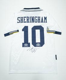  Teddy Sheringham Signed Tottenham Hotspur Shirt | AFTAL COA