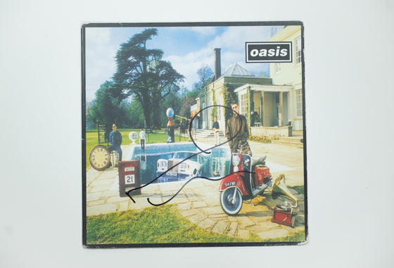 Noel Gallagher Signed Oasis Record | Be Here Now | JSA Full LOA
