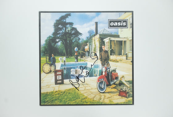 Paul Bonehead Arthurs Signed Oasis Be Here Now Vinyl LP – AFTAL COA