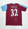 Carlos Tevez Signed West Ham United Shirt #32 – AFTAL COA – Rare Collectable