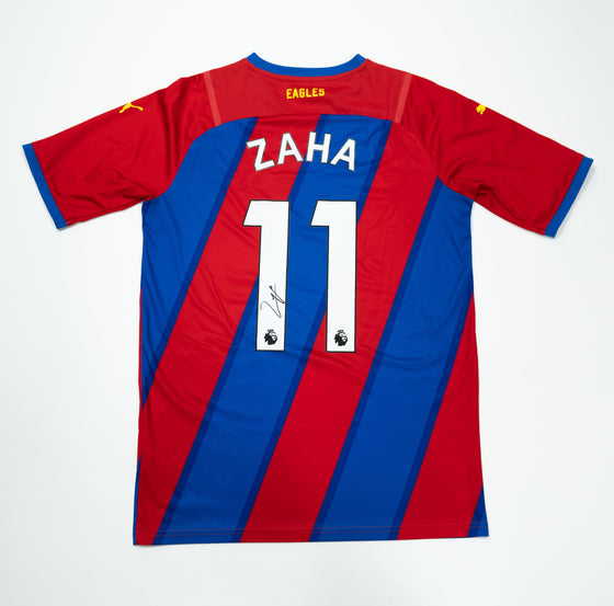 Wilfried Zaha Signed CPFC Shirt 11 – Crystal Palace – AFTAL COA – Proof Photo