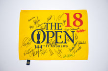  23 Winners Signed Open Championship PIN FLAG AFTAL COA