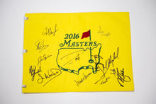  2016 Masters Pin Flag Signed by 13 Winners Inc Jack Nicklaus Tom Watson COA