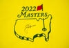 Jack Nicklaus Signed 2022 Masters Pin Flag Genuine Signature COA