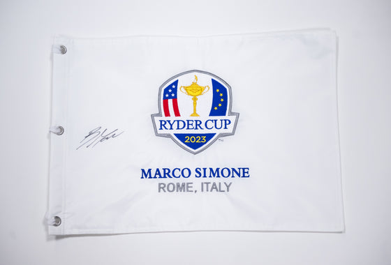 Robert MacIntyre Genuine Hand Signed RYDER CUP 2023 PIN FLAG COA